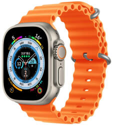 Utángyártott Apple Watch szíj Ocean (42/44/45/49mm) - narancssárga (OS-0315)
