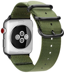 Utángyártott Apple Watch szíj (42/44/45/49mm) cserkész szíj - zöld (OS-0319)