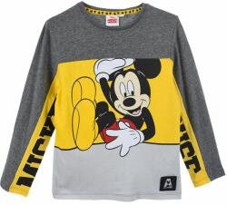 DISNEY Mickey egér sportos pulóver - szürke-sárga Méret: 128