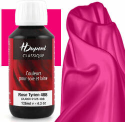  H Dupont Classique gőzfixálós selyemfesték 125 ml - 488 szirén, rose tyrien