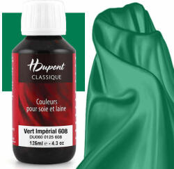  H Dupont Classique gőzfixálós selyemfesték 125 ml - 608 császárzöld, vert Imperal