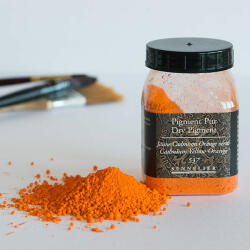 Sennelier pigment - 537, cadmium yellow orange, 120 g