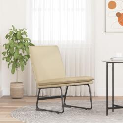 vidaXL Scaun de relaxare, crem, 52x75x76 cm, material textil (351318)