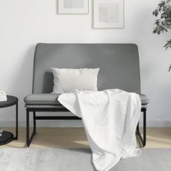 vidaXL Bancă, gri închis, 100x75x76 cm, material textil (351322)