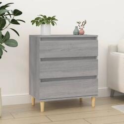 vidaXL Servantă, sonoma gri, 60x35x70 cm, lemn prelucrat (823046) Comoda