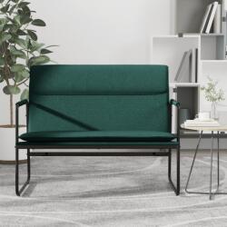 vidaXL Bancă, verde închis, 100x64x80 cm, textil (351355)