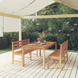 vidaXL Set mobilier pentru grădină, 3 piese, lemn masiv de tec (3157199) - vidaxl