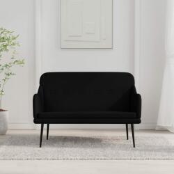 vidaXL Bancă, negru, 110x76x80 cm, textil (351485)