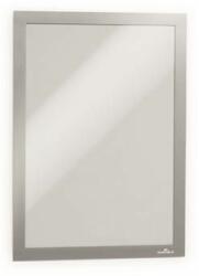 DURABLE Infokeret, A4, öntapadó háttal, DURABLE "DURAFRAME®", ezüst (DB487223) - tutitinta
