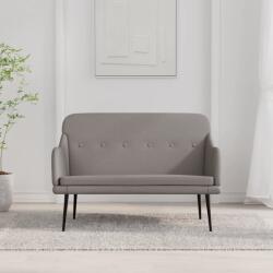 vidaXL Bancă, gri taupe, 110x76x80 cm, textil (351488)