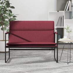 vidaXL Bancă, roșu vin, 100x64x80 cm, textil (351354)