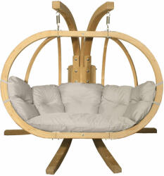 SwingPod Függőfotel állvánnyal, SwingPod XL függőkosár , krémszínű párnával (SWINGPOD-XL-ALL-CREAM)