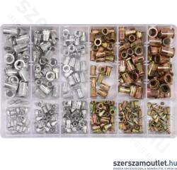 YATO Alumínium és acél szegecsanya készlet 300db (YT-36480) (YT-36480)
