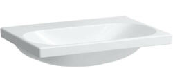 Laufen Lua kerámia mosdó 65x46 cm csaplyuk és túlfolyó nélkül, fehér H8100840001421 (H8100840001421)