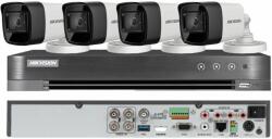 Hikvision Sistem supraveghere Hikvision 4 camere 4 in 1, 8MP, lentila 2.8mm, IR 30m, DVR 4 canale 4K 8MP SafetyGuard Surveillance