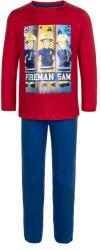  Fireman Sam Sam a tűzoltó hosszú pizsama 7-8 év (122-128 cm)
