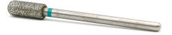 Global Fashion Bit/capat freza diamant, cilindru, brâu verde, 882-040G