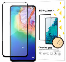 Wozinsky edzett védőüveg a TCL 20 5G telefonhoz - Fekete