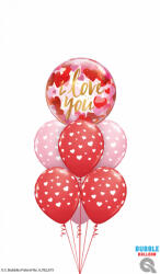  Héliumos luficsokor Valentin nap, Szerelem - INGYENES GLS szállítással (LUFI840617)