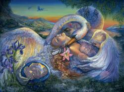 Grafika - Puzzle Josephine Wall: Leda și Lebăda - 2 000 piese