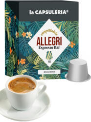 La Capsuleria Cafea Allegri Espresso Bar, 100 capsule biodegradabile compatibile Nespresso, La Capsuleria (CN15-100)