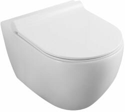 Fluminia Capac WC slim Fluminia Minerva Quick Release softclose alb (C2210R) - neakaisa