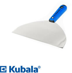 Kubala 0530 SILVER LINE profi spakli, inox - 250 mm (kúposan köszörült lap, 2K lágy markolat) (0530)