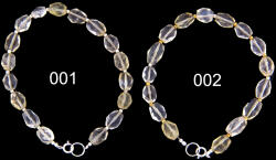  Bratara Citrin Natural Oval Fatetat 7-10 x 6-7 mm Diametru 55 mm - Accesorii Argint 925 - Gold Filled