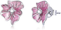 BeSpecial Cercei argint cu flori roz (EZT0244)