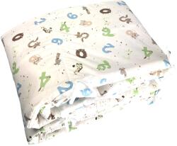 Deseda Set 4 aparatori laterale pufoase h35 pat 140x70 cm cifre nazdravane