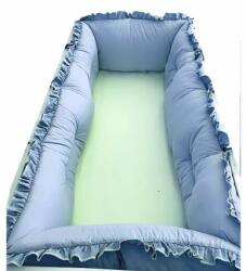 Deseda Set aparatori protectii laterale super groase, pat 120x60 cm deseda - albastru
