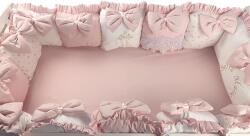 Deseda Aparatori din 13 pernute lux by deseda pt pat 120x 60 cm roz pudra