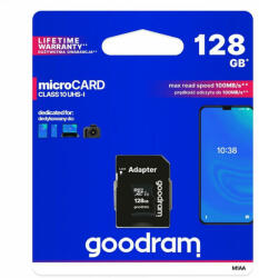 GOODRAM microSDXC 128GB UHS-I/CL10 (M1AA-01280R12)