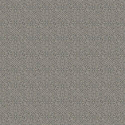  Klasszikus díszítőminta négyzetekbe rendezve szürke sötétszürke és ezüstfehér tónus tapéta (81329505)