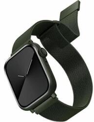 Uniq Banda Uniq UNIQ Dante Apple Watch Series 4/5/6/7/SE 42/44/45mm. Oțel inoxidabil verde/verde (UNIQ562GRN)
