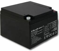 Qoltec Acumulator pentru ups , Qoltec , AGM 12V 24Ah max 7.2A , negru (53036)