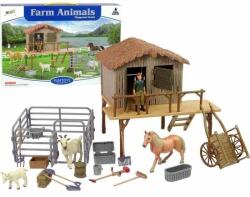 Lean Sport Figurine Lean Sport Farm Cu Animale Cai Kit de Asamblare DIY (9984) Figurina