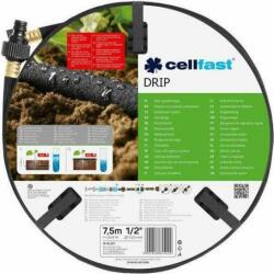 Cellfast Furtun cu picurare Drip pentru irigare economica si precisa, 1/2" 22, 5 m (19-003)