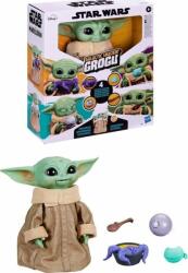 Hasbro Figurina interactiva Star Wars - Baby Yoda, Galactic Snackin’ Grogu, 23, 5 cm (F28495L0)