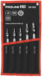 Pro-Line Set chei cu torxuri flexibile CR-VA Proline HD, T15-T60, 5 piese/set (36105)