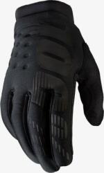 100% Mănuși 100% BRISKER Youth Glove mărime neagră gri. M (lungimea mâinii 149-159 mm) (NOU) (STO-10016-057-05)