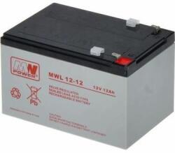 MW Power Baterie MW Power 12V/12AH-MWL (12V/12AH-MWL)