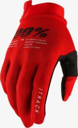 100% Mănuși 100% ITRACK Mănuși roșie. XXL (lungimea mâinii 209-216 mm) (NOU) (STO-10015-003-14)