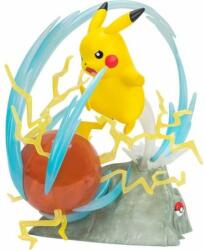 Jazwares Figurina cu Lumini, Deluxe, Pokemon, 25th Anniversary, Pikachu, 33 cm (PKW2370) Figurina