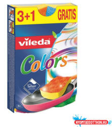 Vileda Mosogató szivacs Pur Active 3+1 Vileda Colors_F17881 (42581)