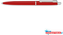ICO Golyóstoll nyomógombos 0, 8mm, műanyag piros test Blanka K, írásszín piros (9010017010) - nyomtassotthon