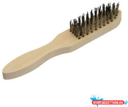  Drótkefe fa nyelű 5 soros (43806) - nyomtassotthon