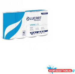 Lucart Toalettpapír 3 rétegű 150 lap/tekercs cellulóz hófehér 8 tekercs/csomag 3.150 Strong Lucart_811B59J (43950)