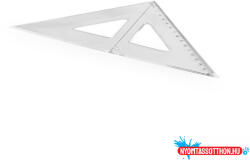 Vonalzó háromszög 45° 16cm, műanyag (VON4516) - nyomtassotthon