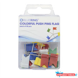 Bluering Térképtű zászlós 25 db/doboz, Bluering(R) (247379)